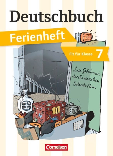 Buchcover und Innenansicht für das Buch: Deutschbuch Vorbereitung Klasse 7 Gymnasium. Das Mysterium der chinesischen Schatullen