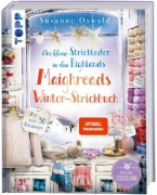 Buchcover und Innenansicht für das Buch: Der kleine Strickladen in den Highlands. Maighreads Winter-Strickbuch