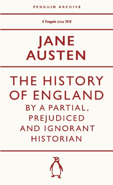Buchcover und Innenansicht für das Buch: The History of England by a Partial, Prejudiced and Ignorant Historian