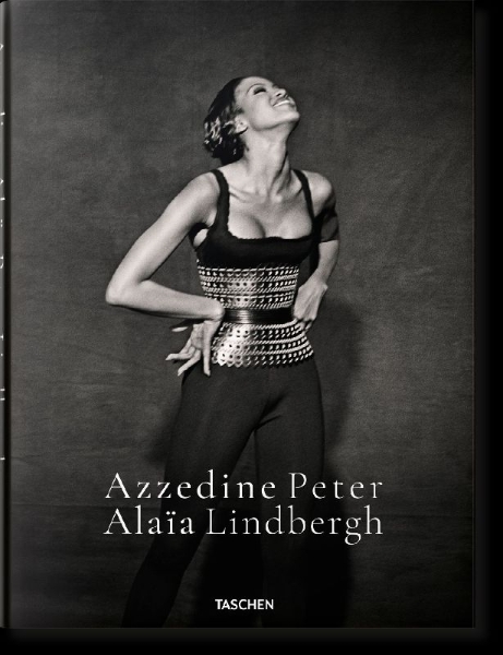 Buchcover und Innenansicht für das Buch: Peter Lindbergh. Azzedine Alaïa