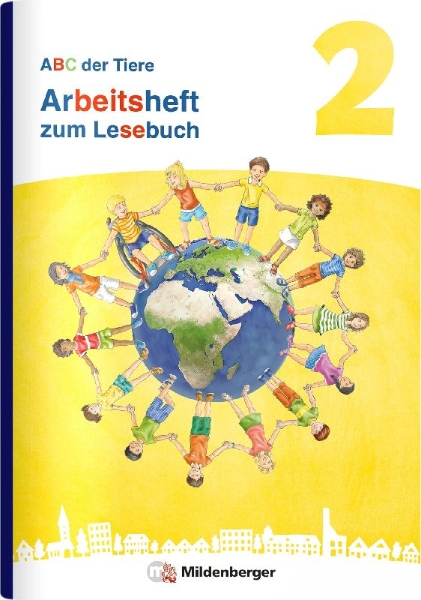 Buchcover und Innenansicht für das Buch: ABC der Tiere 2 Neubearbeitung - Arbeitsheft zum Lesebuch