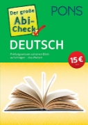 Buchcover und Innenansicht für das Buch: PONS Der große Abi-Check Deutsch