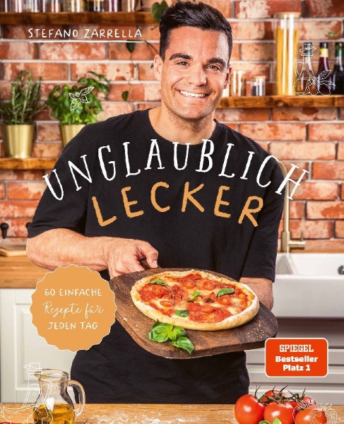 Buchcover und Innenansicht für das Buch: Unglaublich lecker