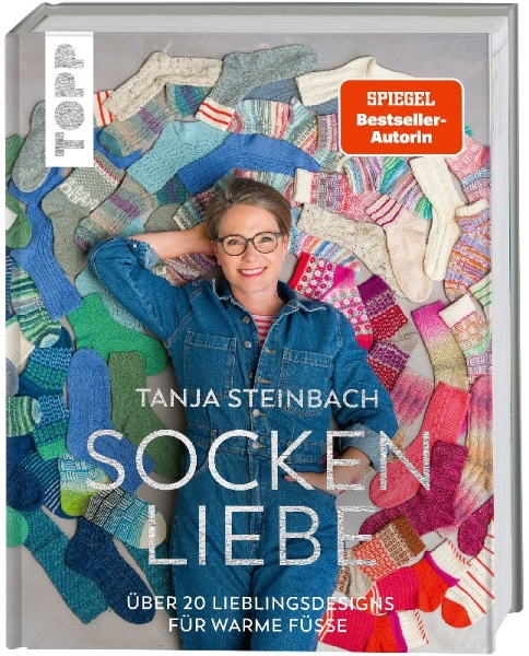 Buchcover und Innenansicht für das Buch: Sockenliebe