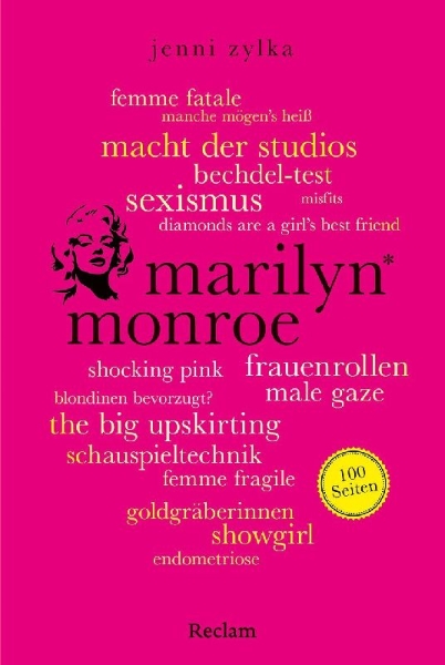 Buchcover und Innenansicht für das Buch: Marilyn Monroe. 100 Seiten