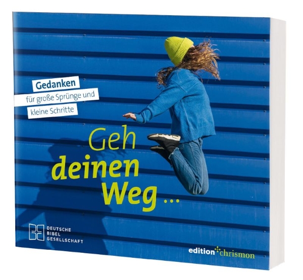 Buchcover und Innenansicht für das Buch: Geh deinen Weg