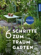 Buchcover und Innenansicht für das Buch: 6 Schritte zum Traumgarten