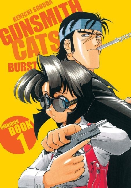 Buchcover und Innenansicht für das Buch: Gunsmith Cats: Burst Omnibus Volume 1