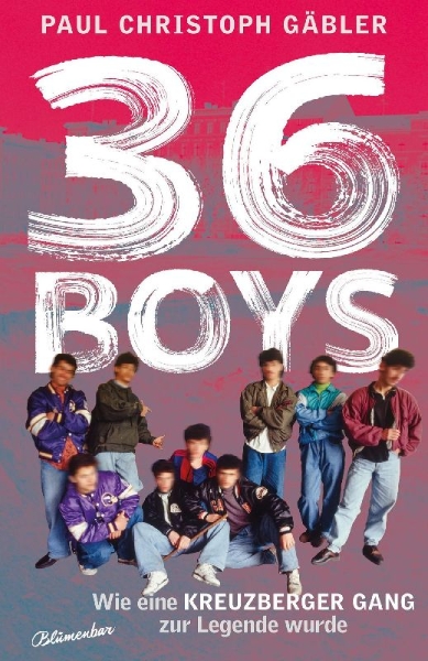 Buchcover und Innenansicht für das Buch: 36 Boys