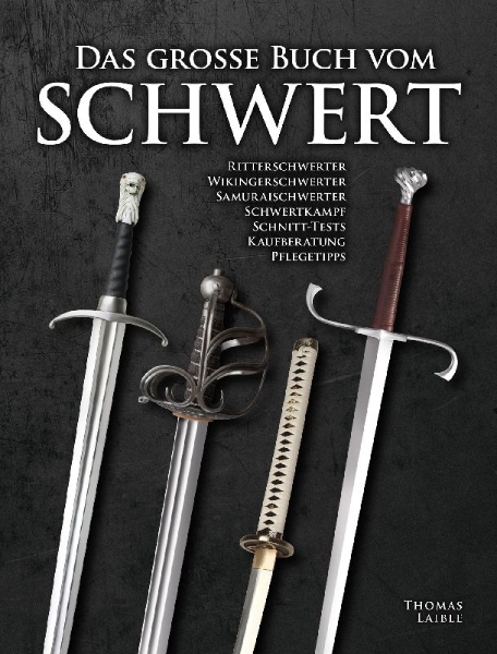 Buchcover und Innenansicht für das Buch: Das Grosse Buch vom Schwert
