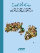 Buchcover und Innenansicht für das Buch: Das fliegende Klassenzimmer