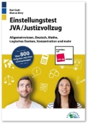 Buchcover und Innenansicht für das Buch: Einstellungstest JVA / Justizvollzug