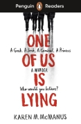 Buchcover und Innenansicht für das Buch: Penguin Readers Level 6: One Of Us Is Lying