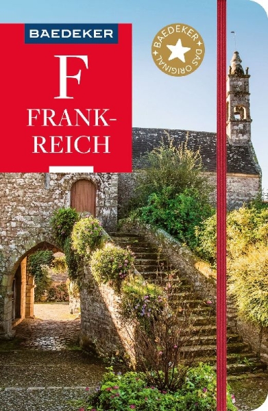 Buchcover und Innenansicht für das Buch: Baedeker Reiseführer Frankreich