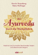 Buchcover und Innenansicht für das Buch: Mit Ayurveda durch die Wechseljahre
