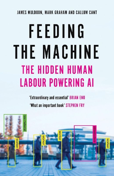 Buchcover und Innenansicht für das Buch: Feeding the Machine