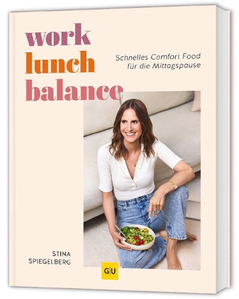Buchcover und Innenansicht für das Buch: Work-Lunch-Balance
