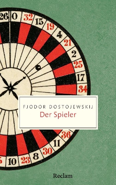 Buchcover und Innenansicht für das Buch: Der Spieler