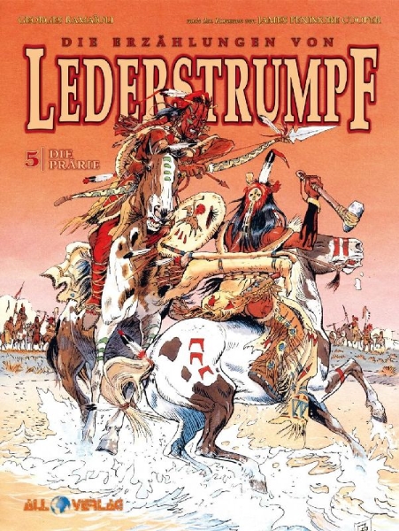 Buchcover und Innenansicht für das Buch: Die Erzählungen von Lederstrumpf 5