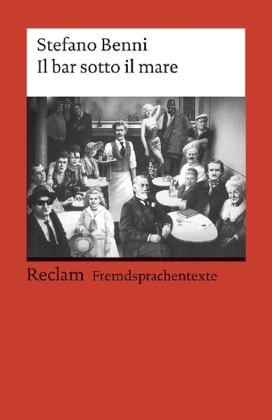 Buchcover und Innenansicht für das Buch: Il bar sotto il mare