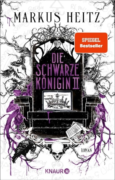 Buchcover und Innenansicht für das Buch: Die Schwarze Königin II