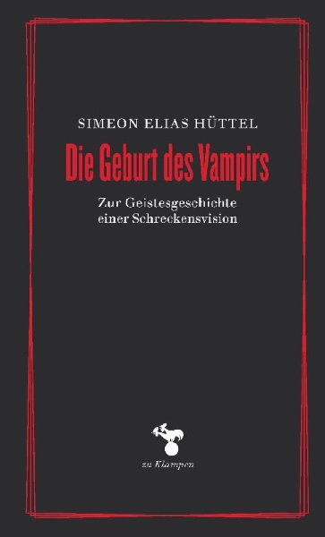 Buchcover und Innenansicht für das Buch: Die Geburt des Vampirs
