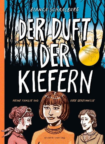 Buchcover und Innenansicht für das Buch: Der Duft der Kiefern
