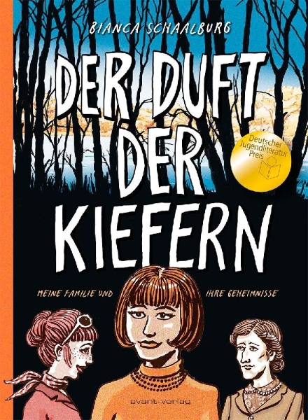 Buchcover und Innenansicht für das Buch: Der Duft der Kiefern