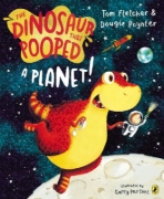 Buchcover und Innenansicht für das Buch: The Dinosaur that Pooped a Planet!