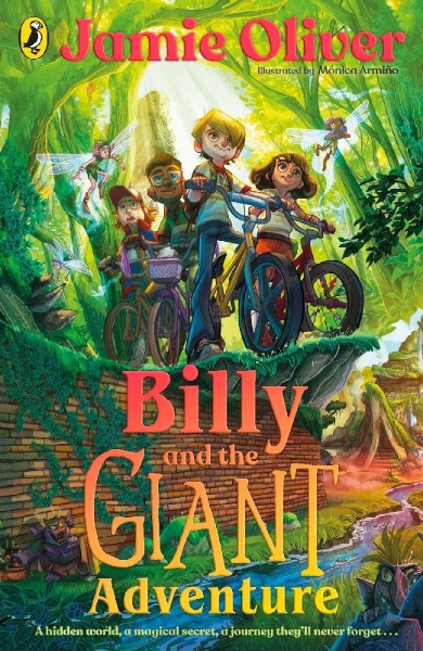 Buchcover und Innenansicht für das Buch: Billy and the Giant Adventure
