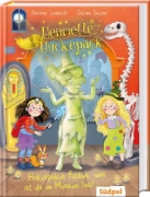 Buchcover und Innenansicht für das Buch: Henriette Huckepack - Hokus Pokus Fidibus, was ist da im Museum los?