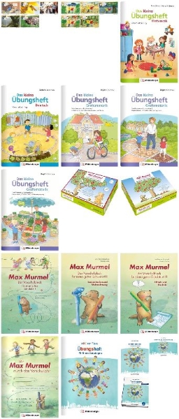 Buchcover und Innenansicht für das Buch: Sicher in die Grundschule - Paket Vorschule