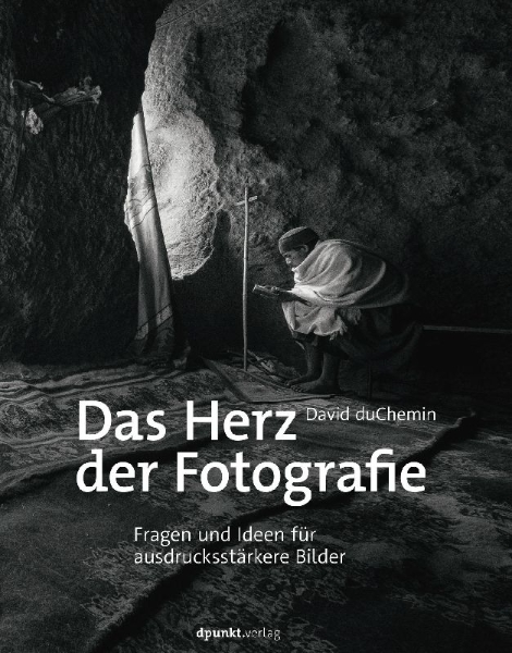 Buchcover und Innenansicht für das Buch: Das Herz der Fotografie