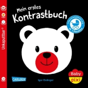 Buchcover und Innenansicht für das Buch: Baby Pixi (unkaputtbar) 156: Mein erstes Kontrastbuch ab 3 Monaten