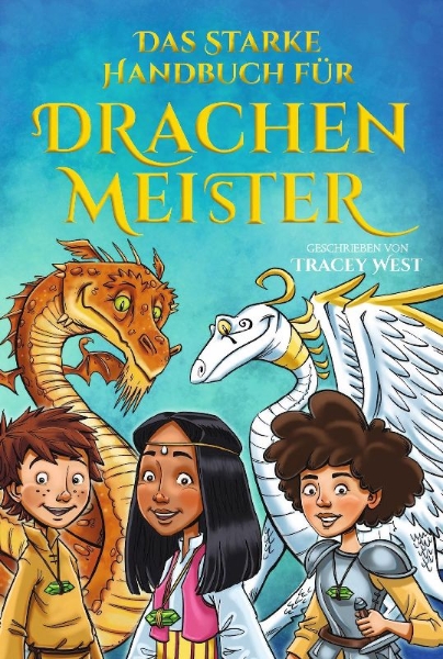 Buchcover und Innenansicht für das Buch: Das starke Handbuch für Drachenmeister