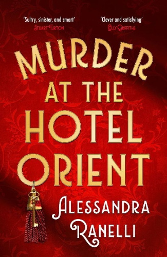 Buchcover und Innenansicht für das Buch: Murder at the Hotel Orient