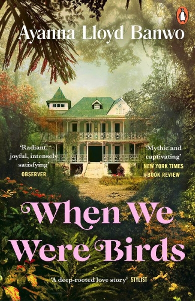 Buchcover und Innenansicht für das Buch: When We Were Birds