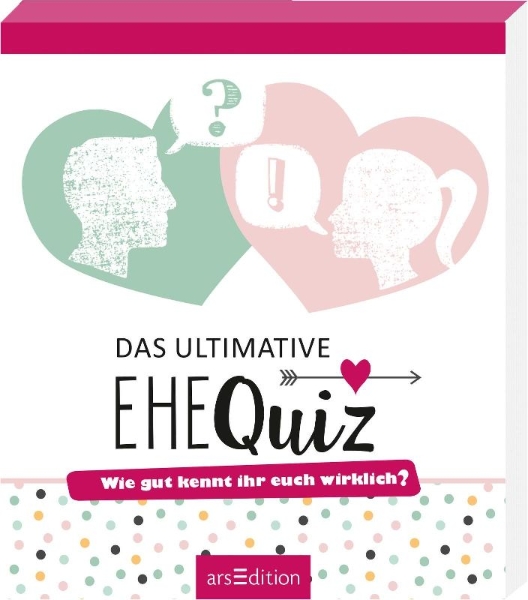 Buchcover und Innenansicht für das Buch: Das ultimative Ehequiz