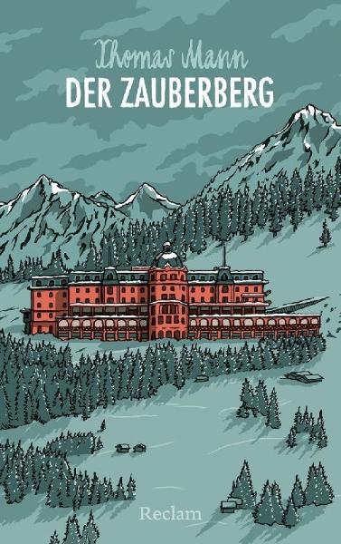 Buchcover und Innenansicht für das Buch: Der Zauberberg