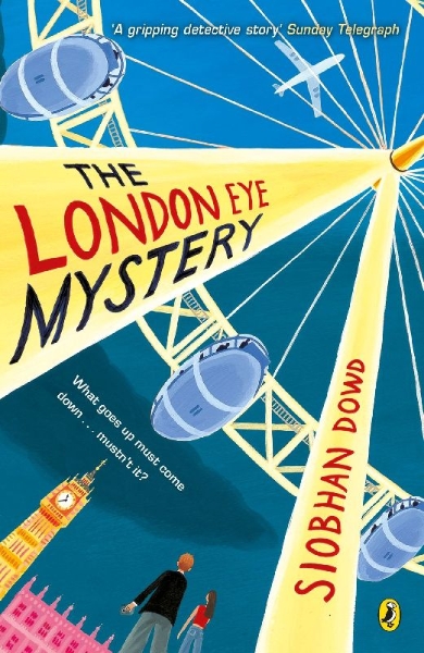 Buchcover und Innenansicht für das Buch: The London Eye Mystery