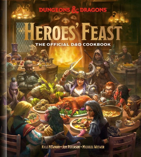 Buchcover und Innenansicht für das Buch: Heroes' Feast (Dungeons & Dragons)