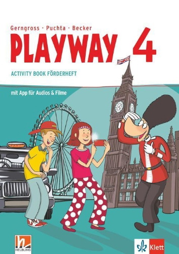 Buchcover und Innenansicht für das Buch: Playway 4. Ab Klasse 3. Activity Book Klasse 4. Ausgabe für Nordrhein-Westfalen