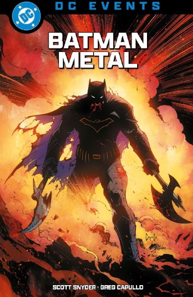 Buchcover und Innenansicht für das Buch: Dark Nights: Metal #1-#6