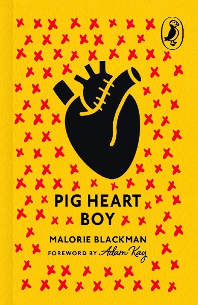 Buchcover und Innenansicht für das Buch: Pig-Heart Boy