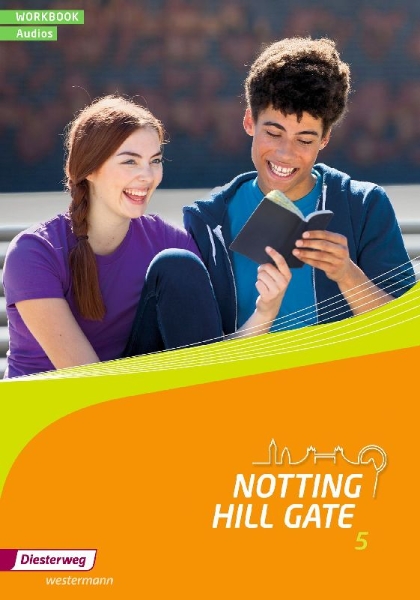 Buchcover und Innenansicht für das Buch: Notting Hill Gate 5. Workbook 5 mit Audio zum Download