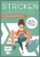 Buchcover und Innenansicht für das Buch: Stricken unterwegs