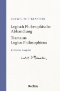 Buchcover und Innenansicht für das Buch: Logisch-Philosophische Abhandlung · Tractatus Logico-Philosophicus. Kritische Ausgabe