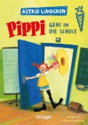 Buchcover und Innenansicht für das Buch: Pippi geht in die Schule