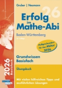 Buchcover und Innenansicht für das Buch: Erfolg im Mathe-Abi 2026 Grundwissen Basisfach Baden-Württemberg