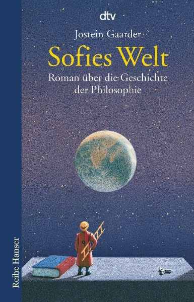 Buchcover und Innenansicht für das Buch: Sofies Welt